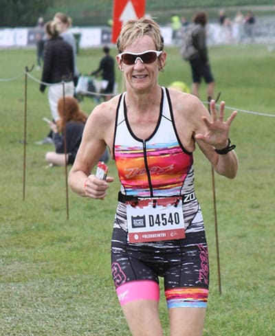 Sue Stroud competing at Blenheim Palace