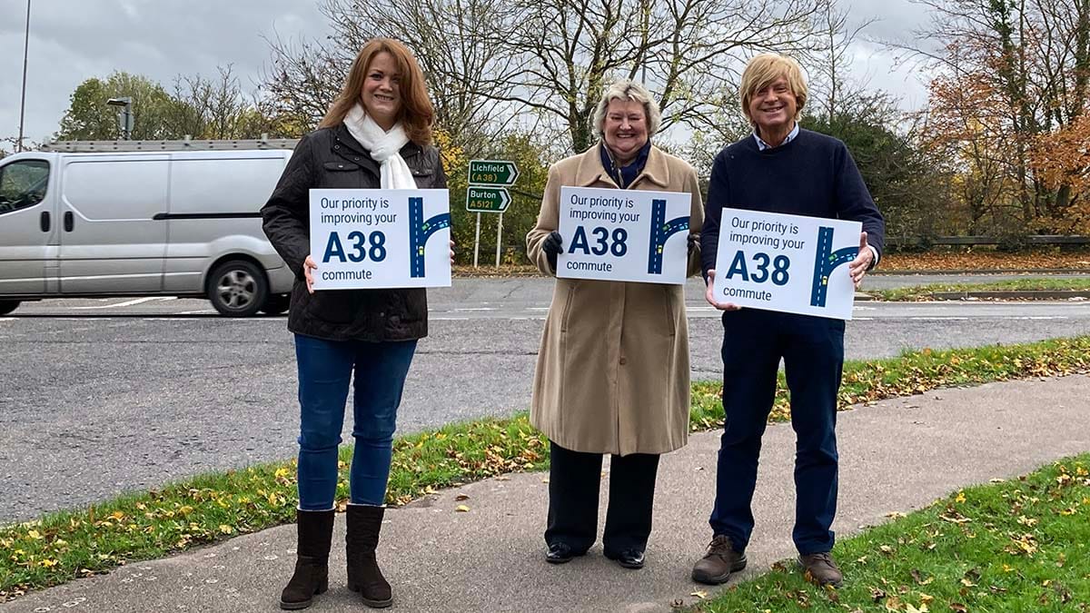 Kate Griffiths, Heather Wheeler and Michael Fabricant