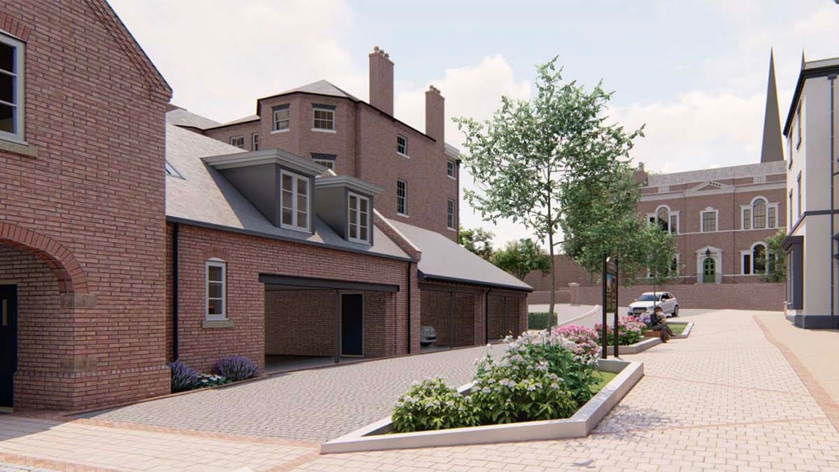An artist's impression of the new Beacon Street development