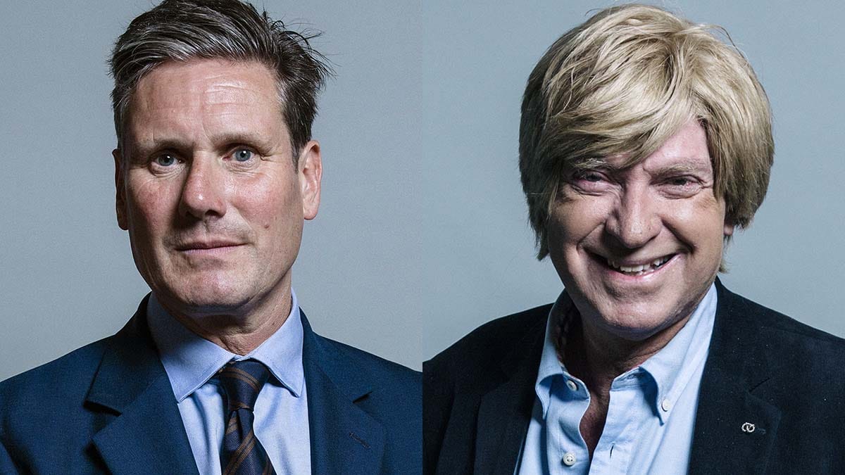 Sir Keir Starmer and Michael Fabricant