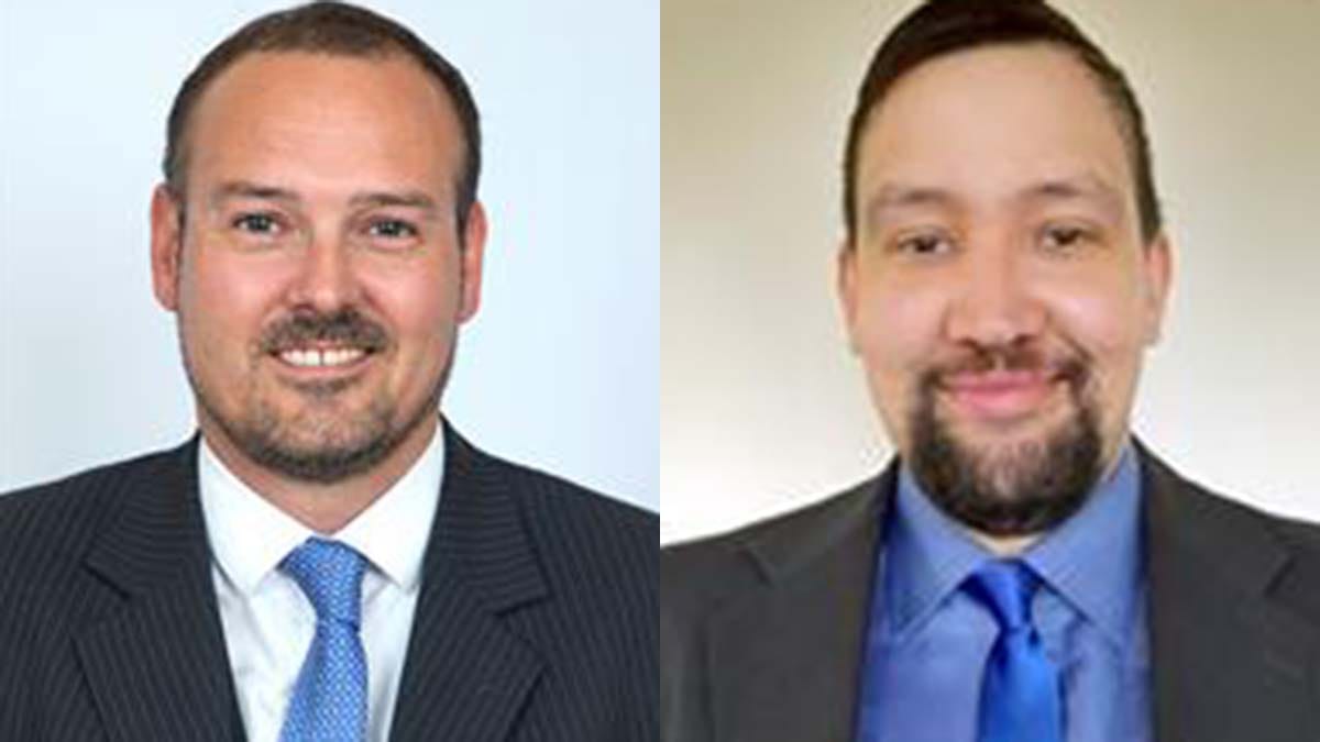 Cllr Rob Birch and Cllr Thomas Loughbrough-Rudd
