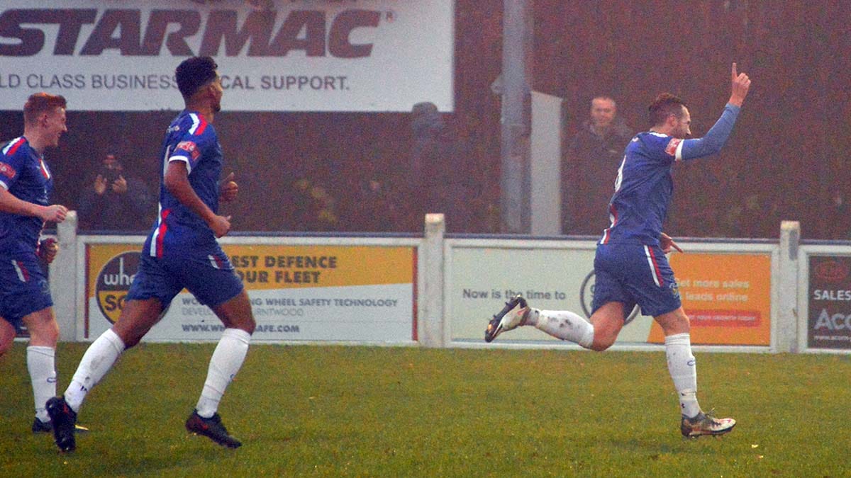 Jack Langston celebrates. Picture: Paul Mullins