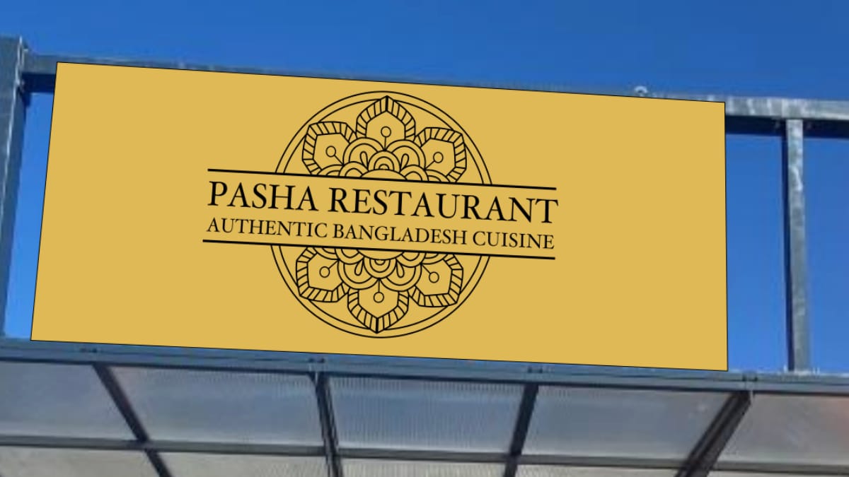An artist's impression of the new restaurant sign