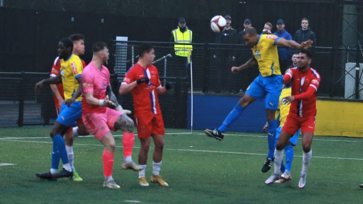 Action from Sporting Khalsa v Chasetown FC. Picture: Dave Birt