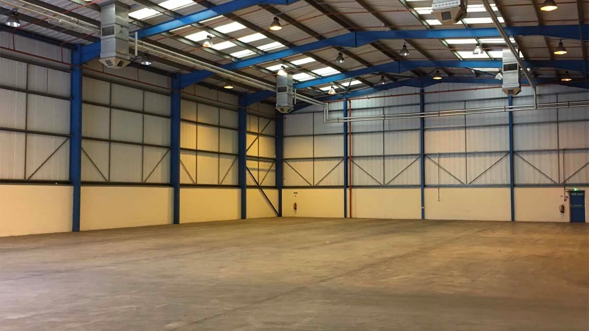 The warehouse unit in Shenstone. Picture: Burley Browne