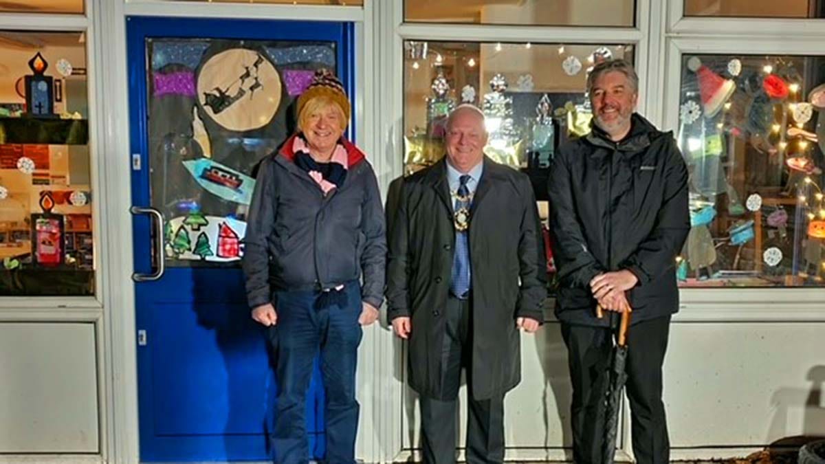 Michael Fabricant, Cllr Robert Yardley and Mike Dowd