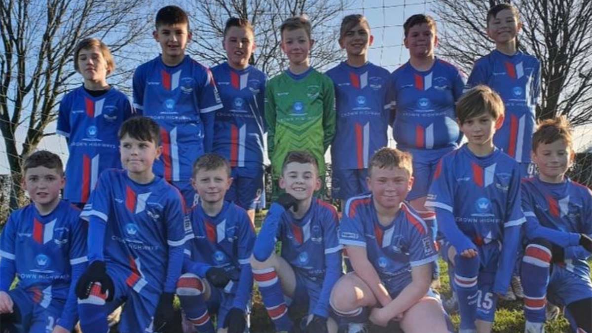 The Chasetown FC under 11 team