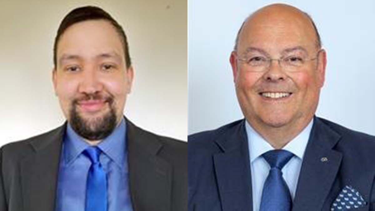 Cllr Thomas Loughbrough-Rudd and Cllr Richard Cox