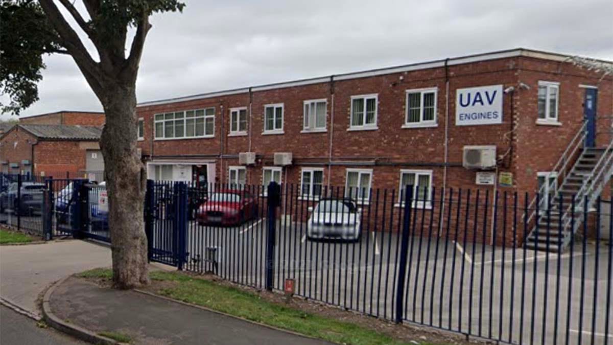 The UAV Engines site in Shenstone