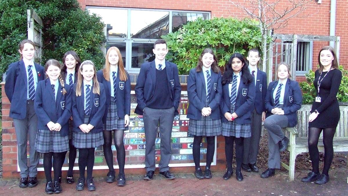The Wellbeing Student Ambassadors at Chase Terrace Academy
