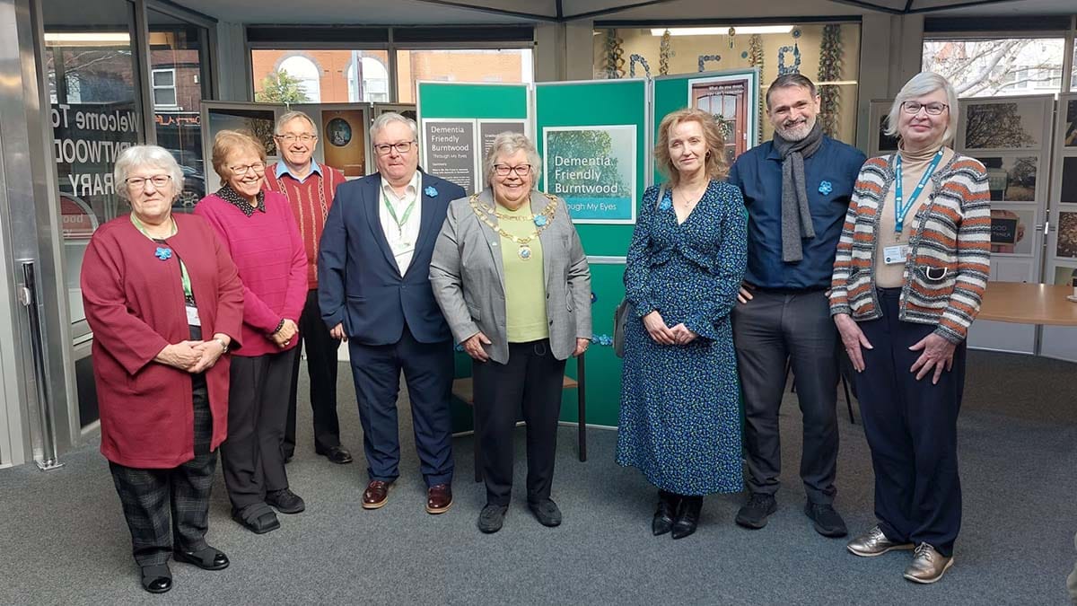 The opening of the demential exhibition in Burntwood