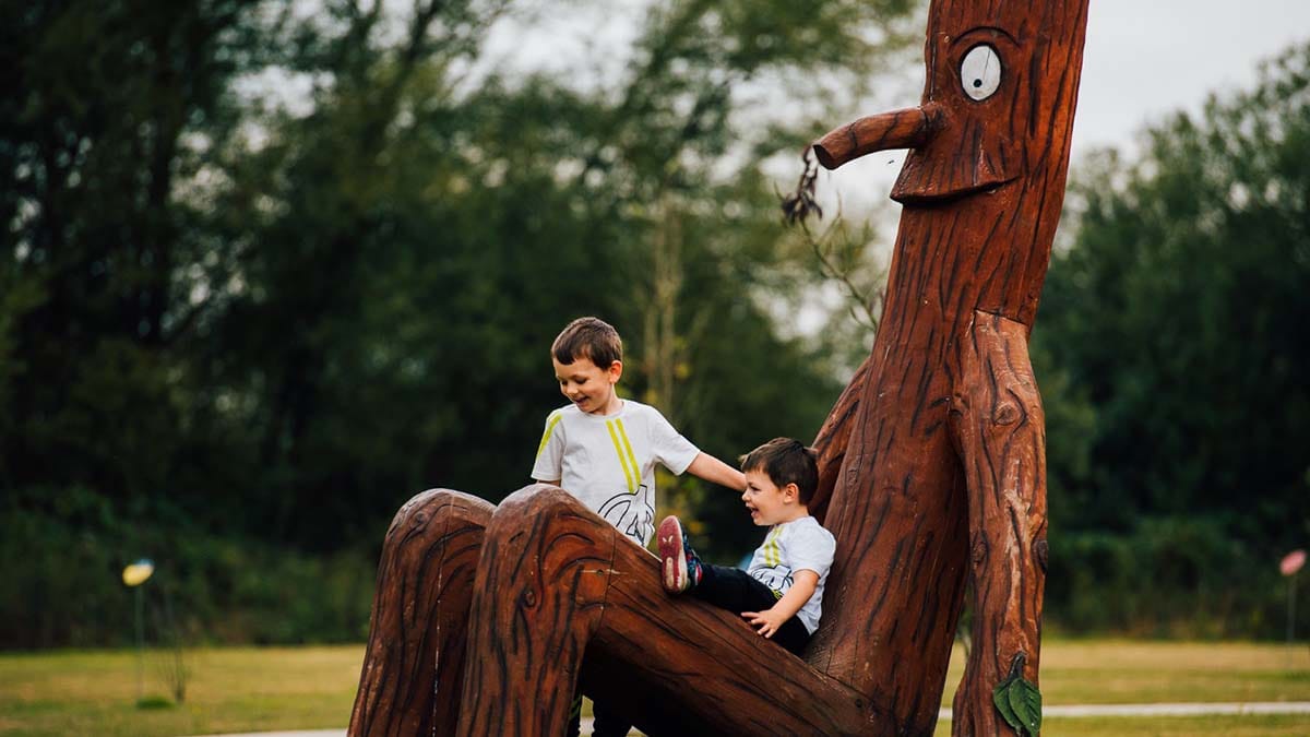 Stick Man Trail at the National Memorial Arboretum