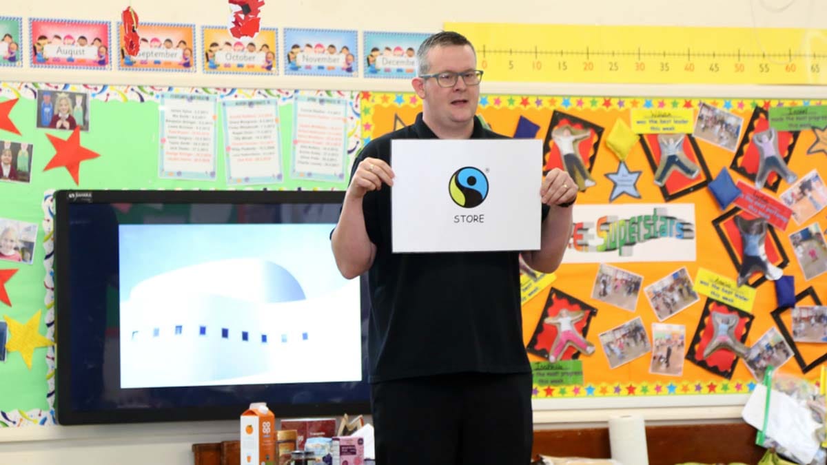 A Central England Co-op Fairtrade workshop