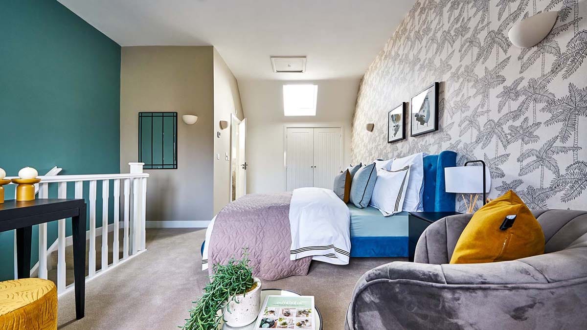 The showhome at the Bower Park development in Lichfield