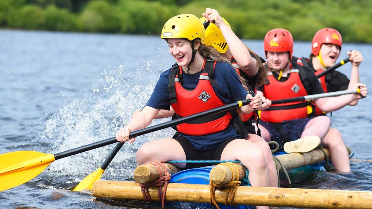 Outdoor sessions at Chasewater Activity Centre