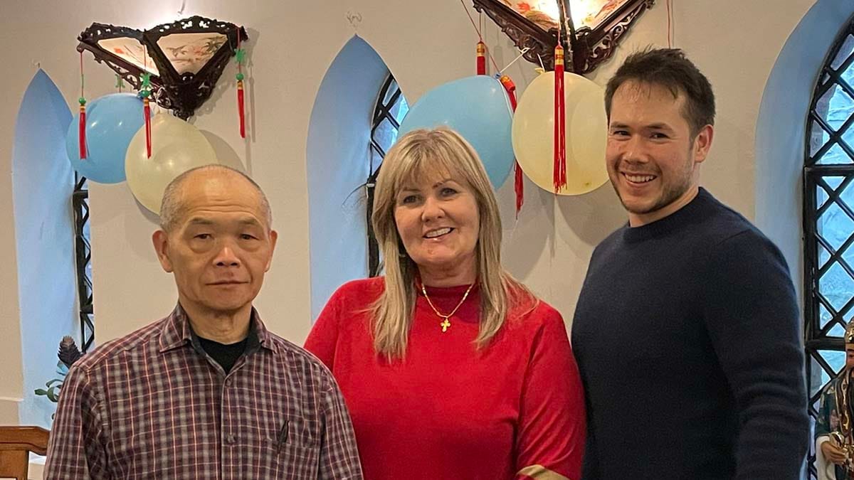 The owners of The Ruby Chinese Restaurant in Lichfield