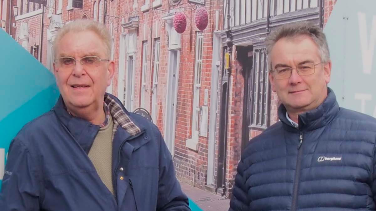 Cllr Hugh Ashton and Cllr Paul Ray