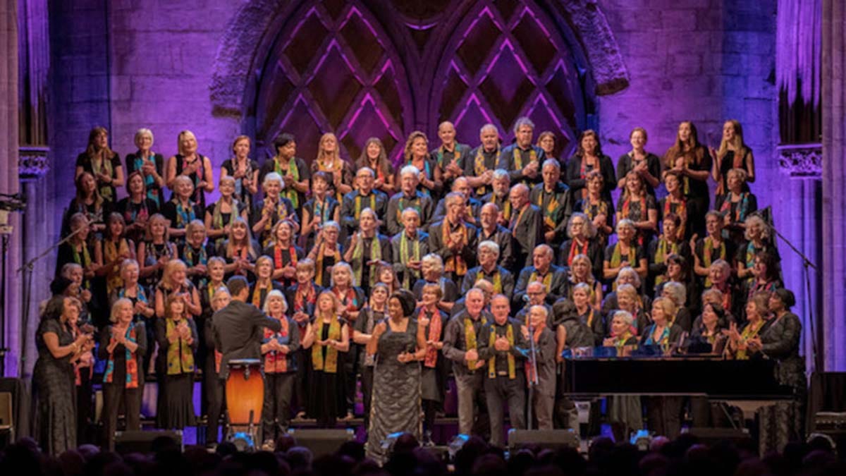Lichfield Gospel Choir. Picture: Redlock Photography