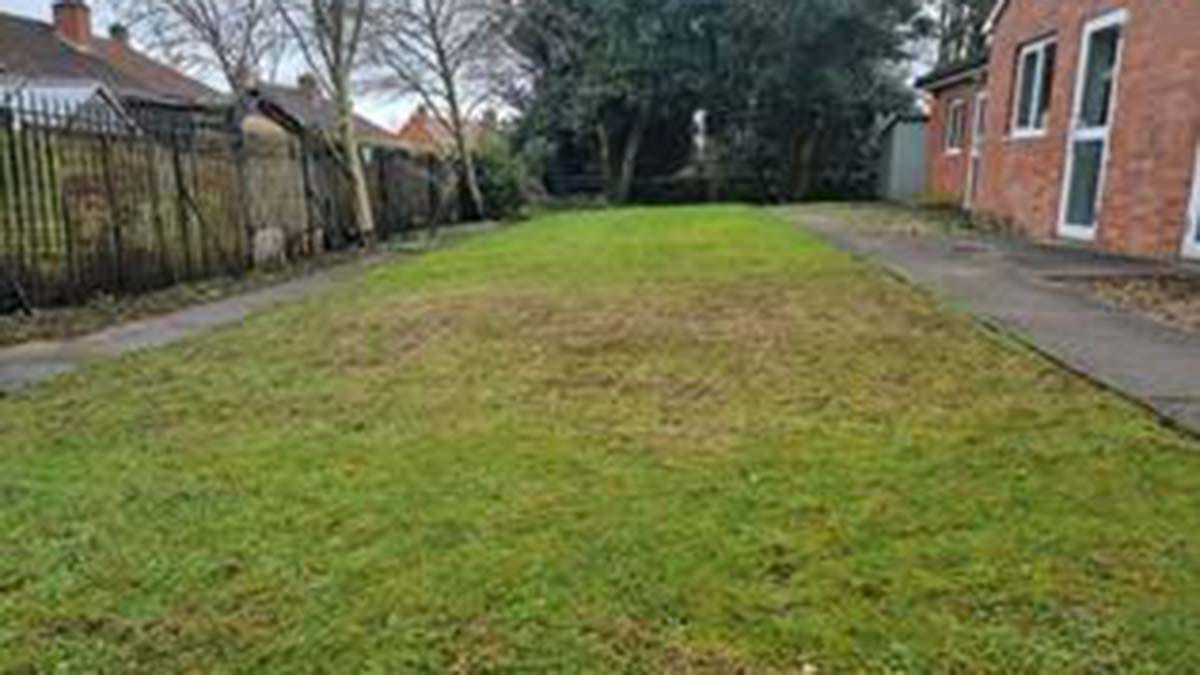 The garden which is set to be renovated