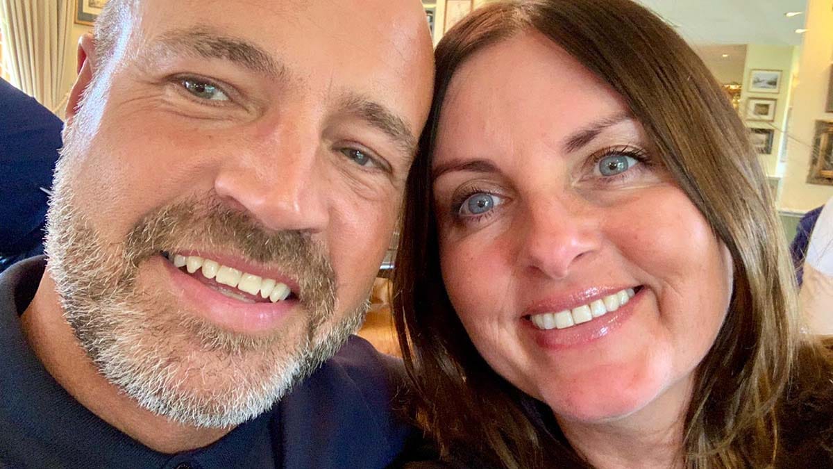 Gareth and Karen Hine