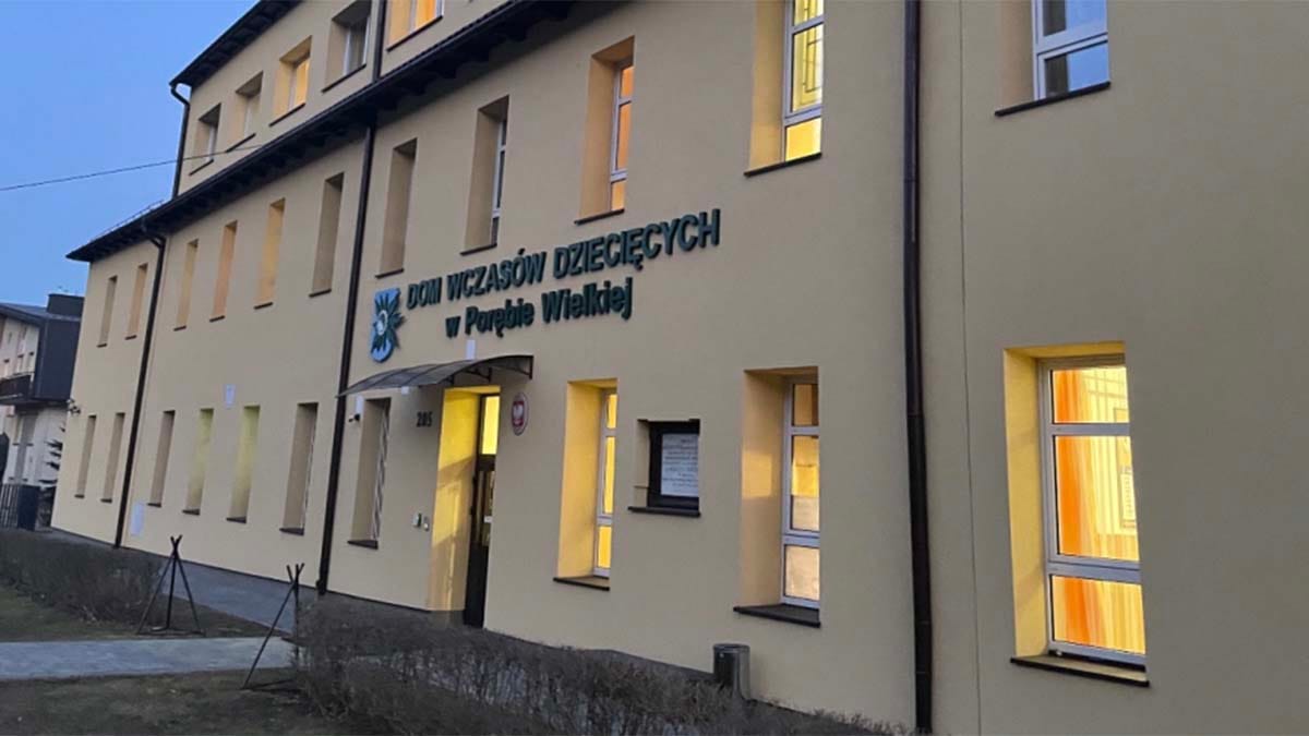The centre where Ukrainian orphans are being cared for