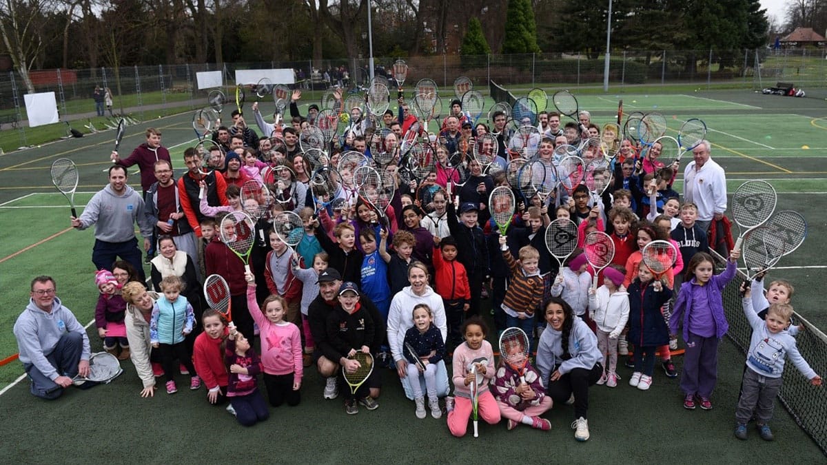 A Tennis for Free session