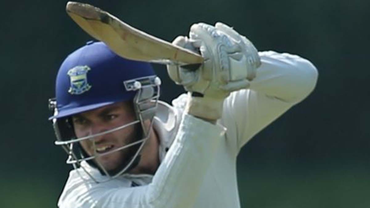 An Alrewas Cricket Club player