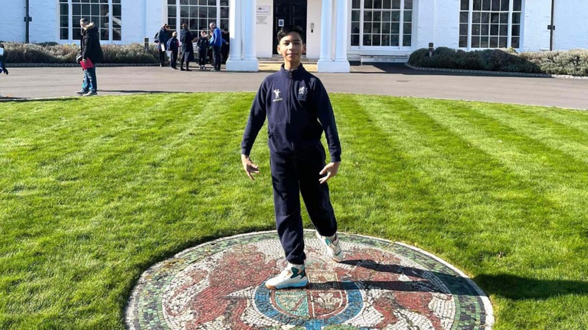 Beau Allton-Nee at The Royal Ballet School's White Lodge