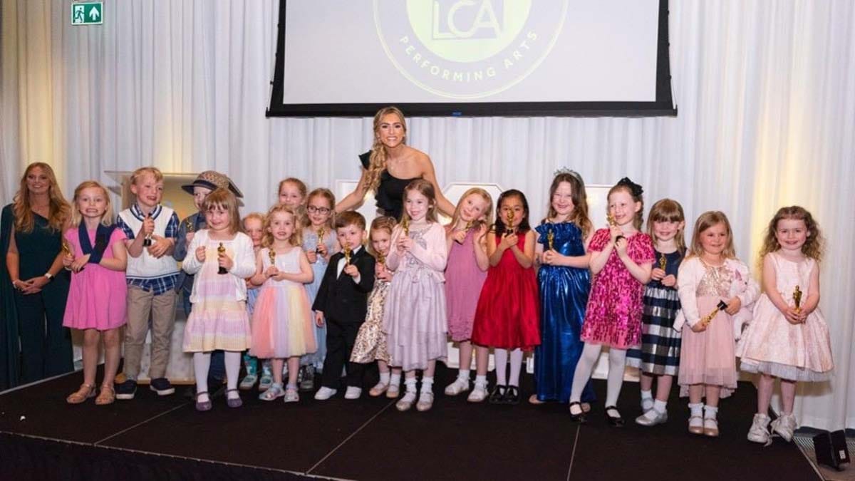 Some of the members of the LCA Academy of Performing Arts
