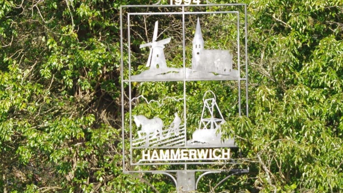 Hammerwich sign