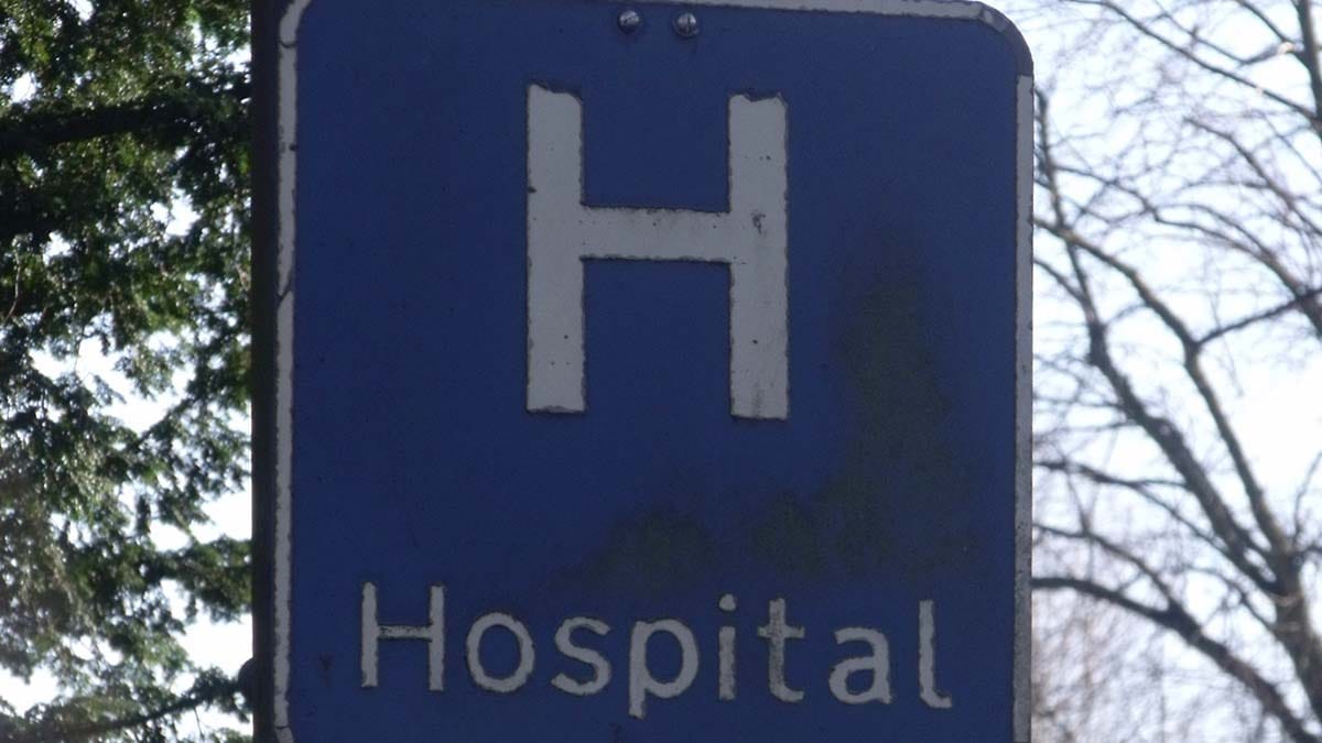 Hospital sign