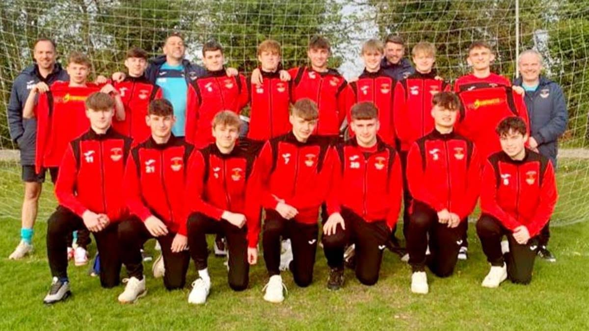 The under 18 team