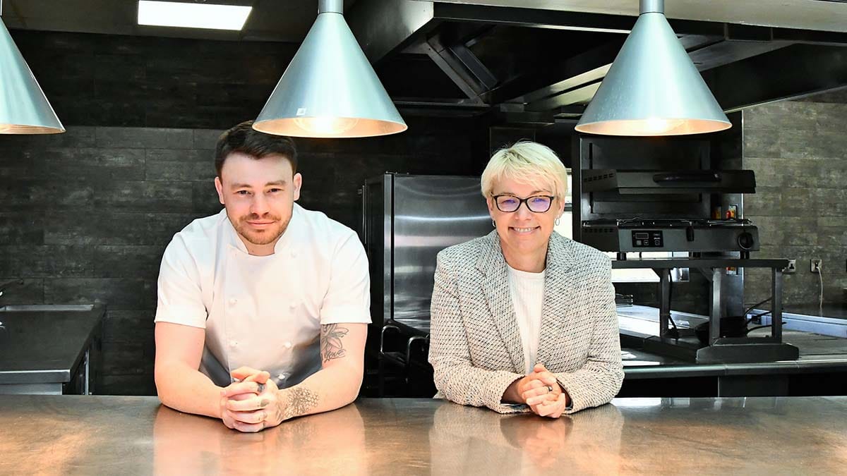 Liam DIllon and Jane Rutherford