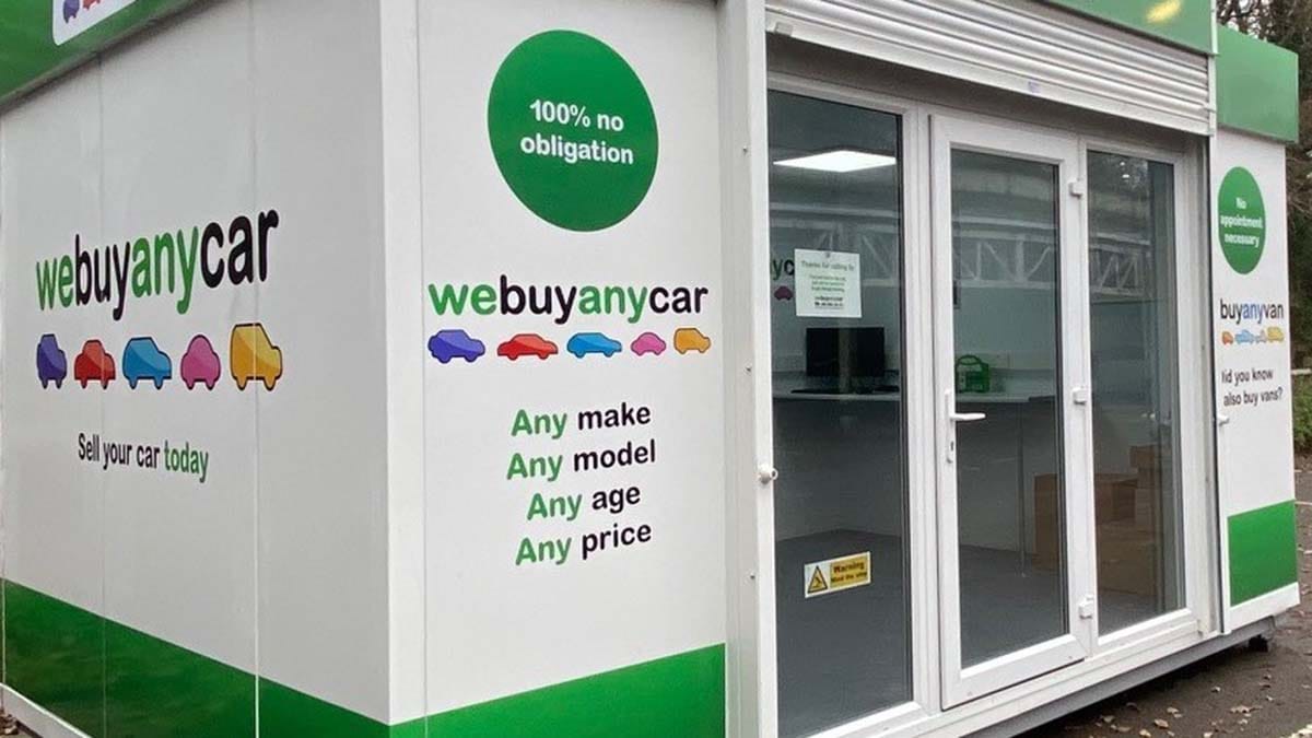 A Webuyanycar pod