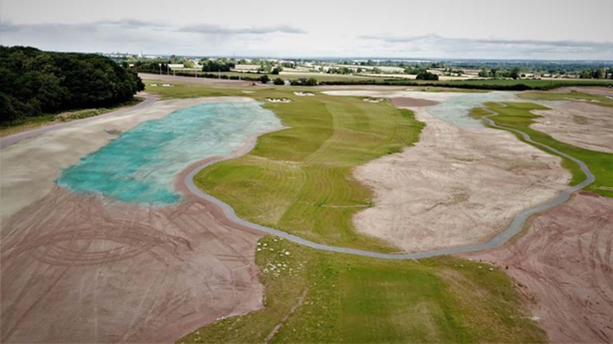 The new holes taking shape at Whittington Heath Golf Club