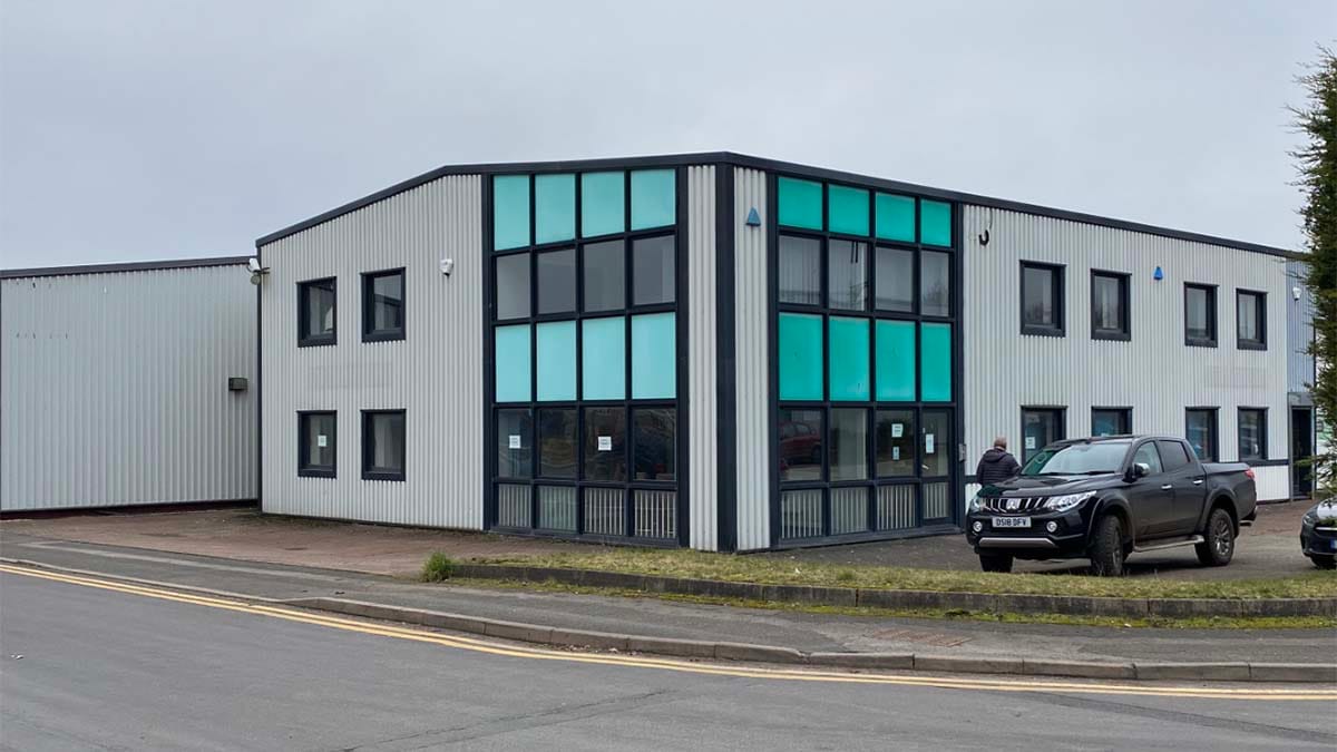 The unit on Britannia Industrial Estate
