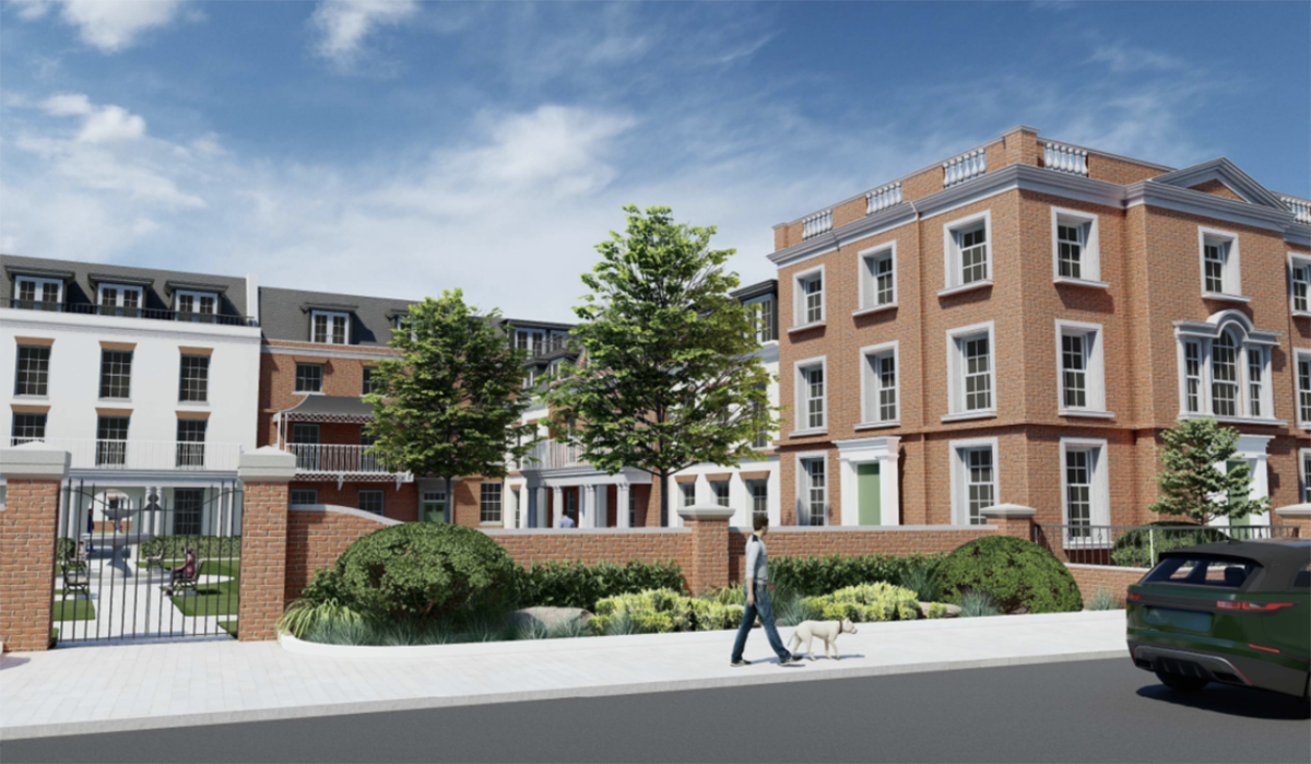 An artist's impression of the new development on the former Tempest Ford site