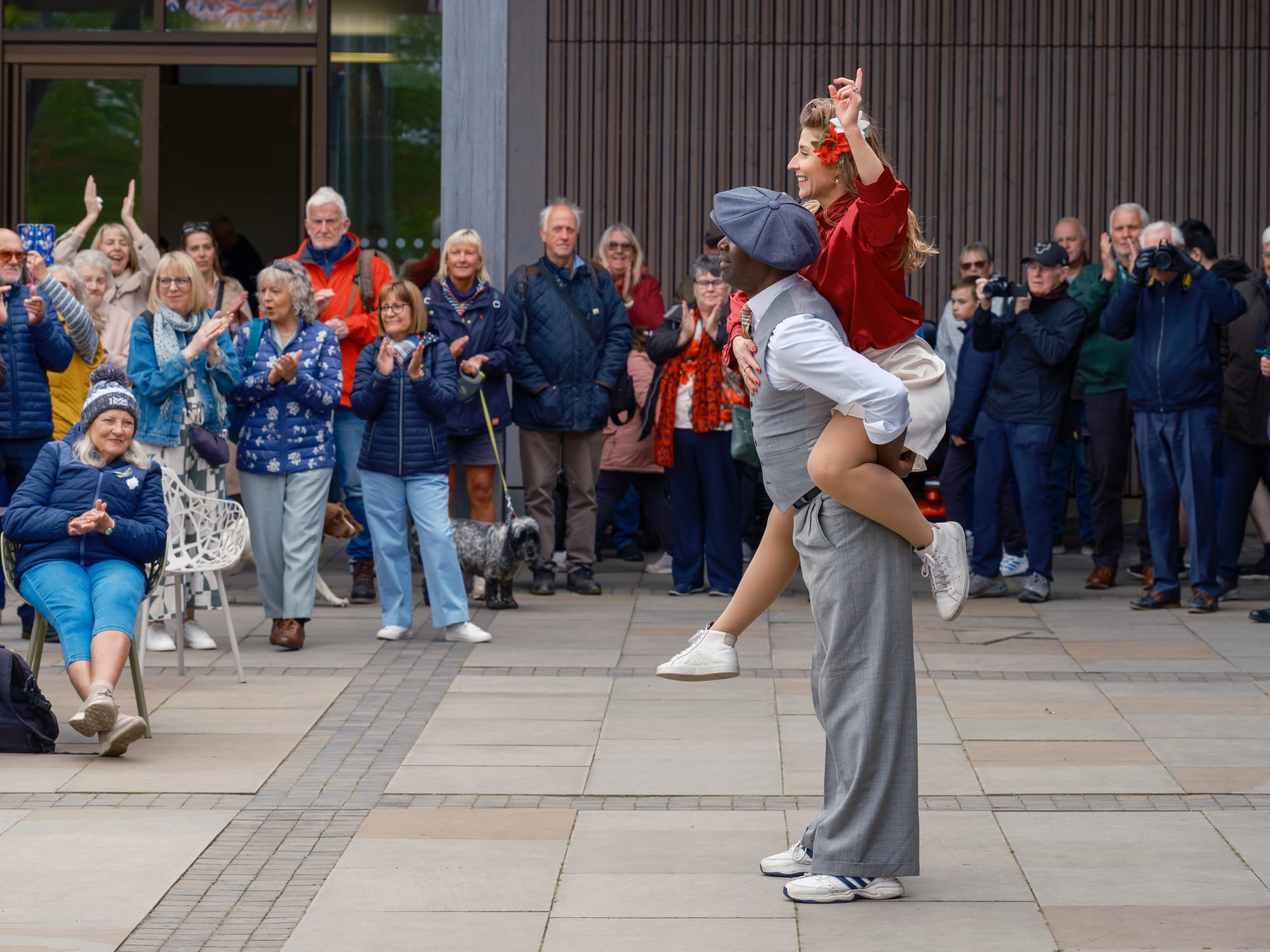 VE Day at the National Memorial Arboretum. Picture: Richard Grange