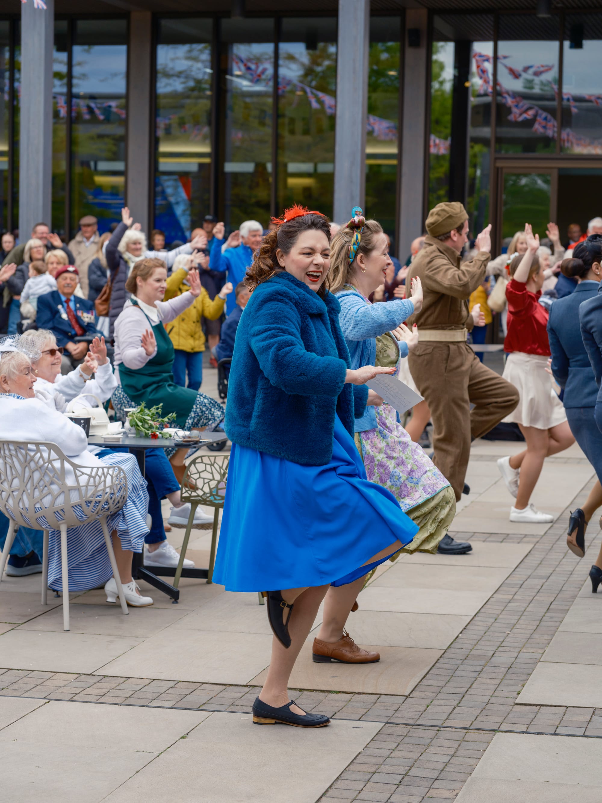 VE Day at the National Memorial Arboretum. Picture: Richard Grange