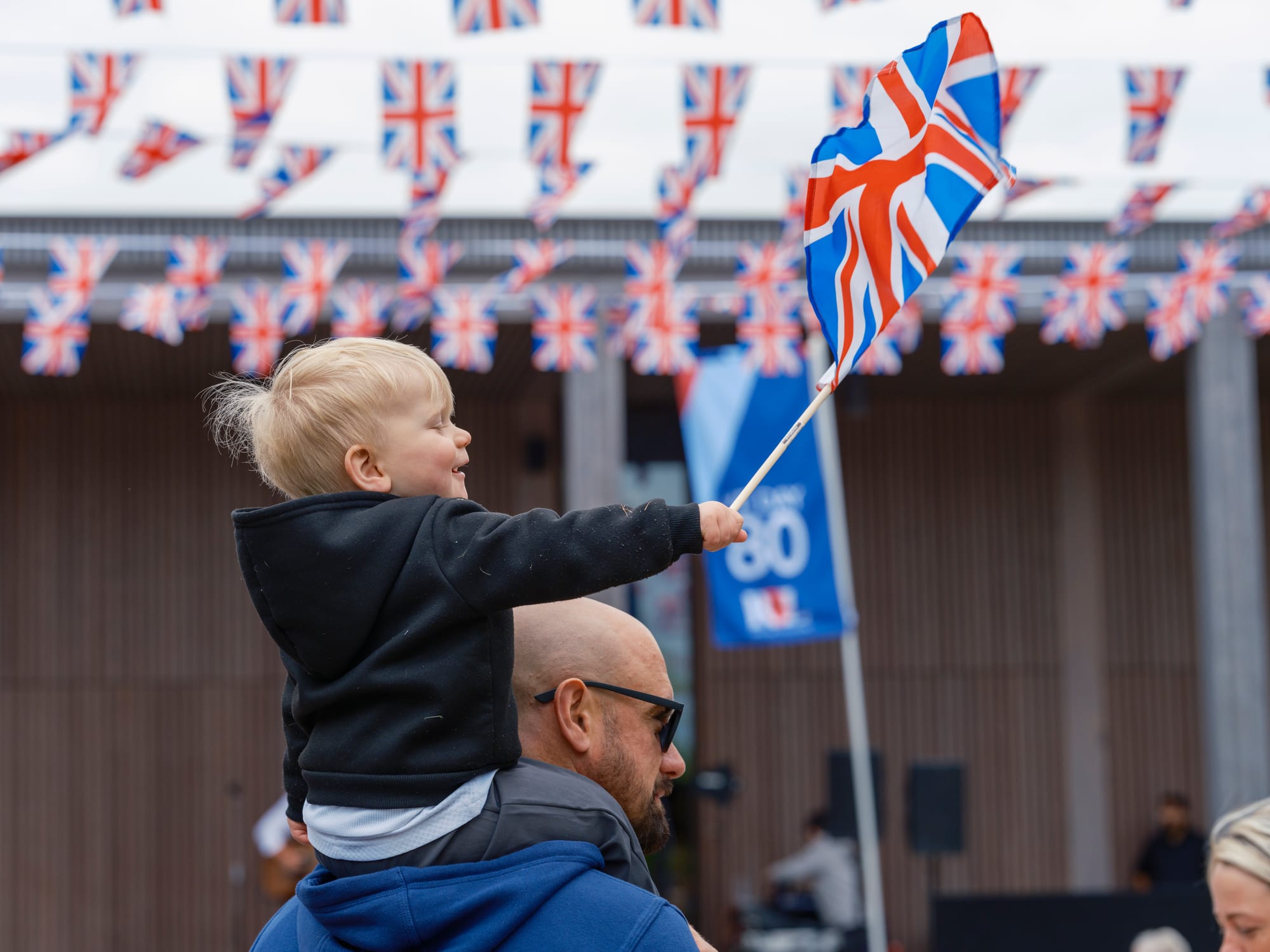 VE Day at the National Memorial Arboretum. Picture: Richard Grange