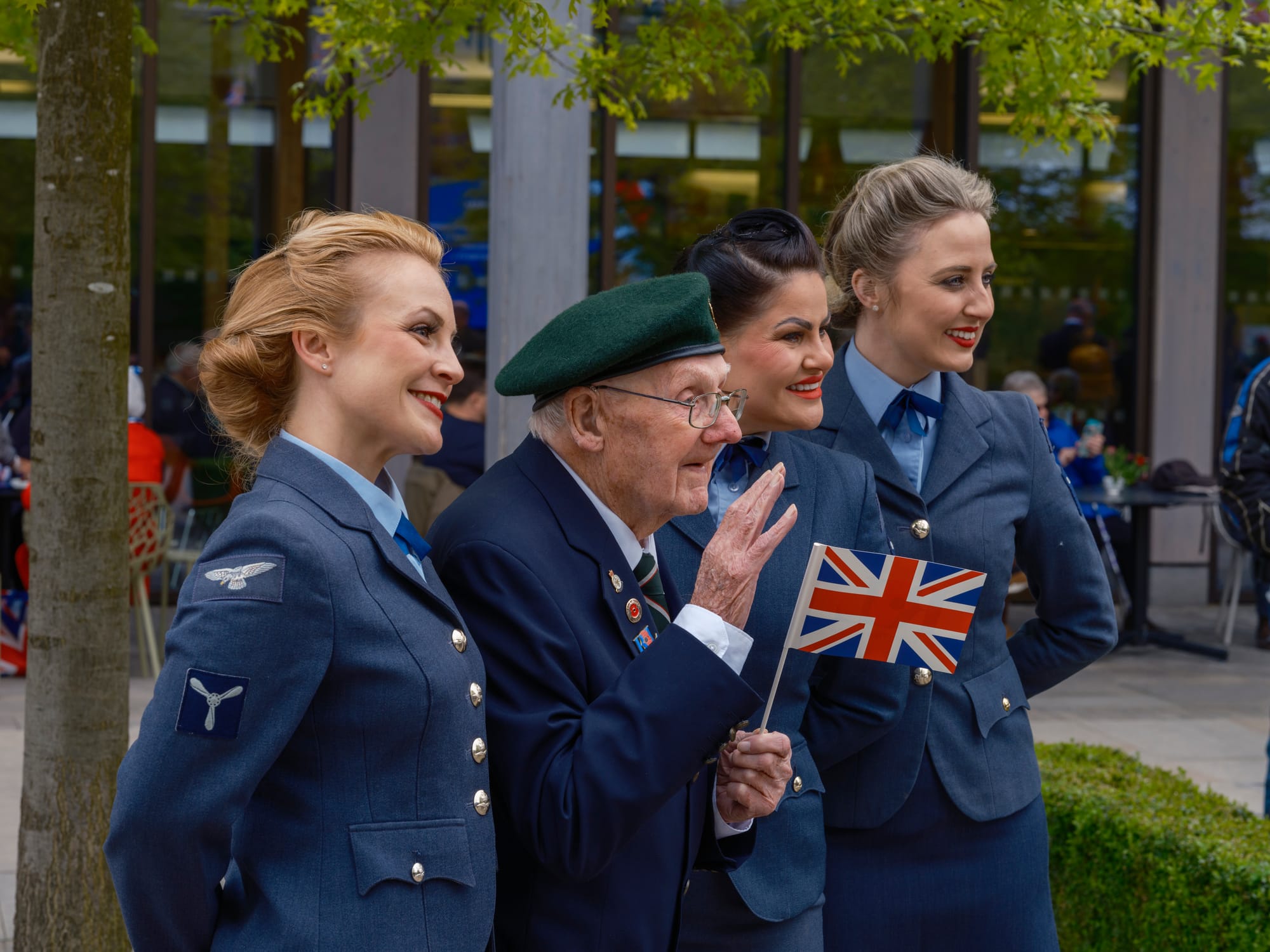VE Day at the National Memorial Arboretum. Picture: Richard Grange