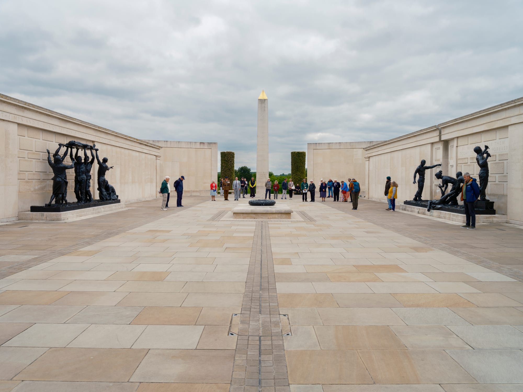 VE Day at the National Memorial Arboretum. Picture: Richard Grange