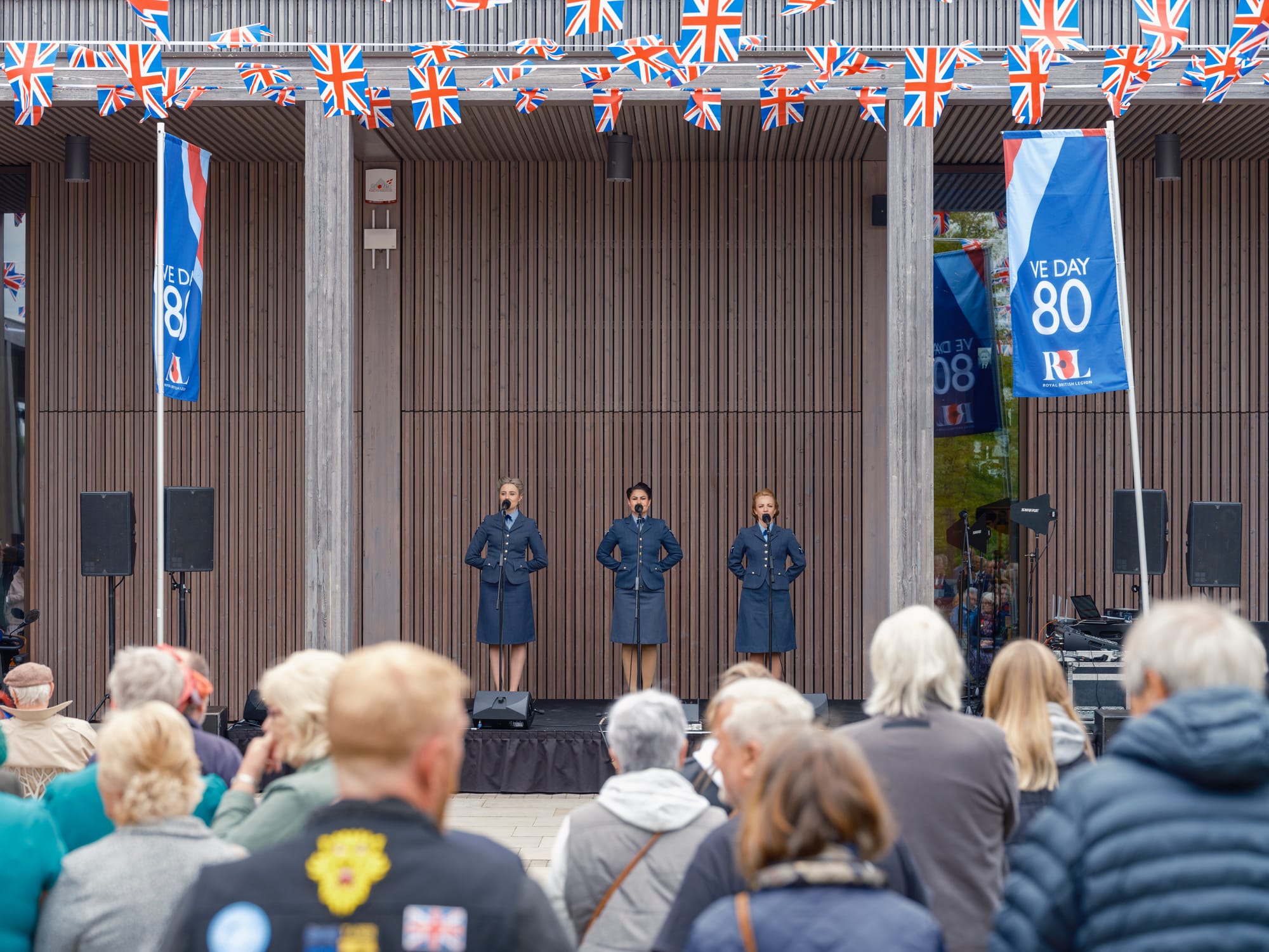 VE Day at the National Memorial Arboretum. Picture: Richard Grange
