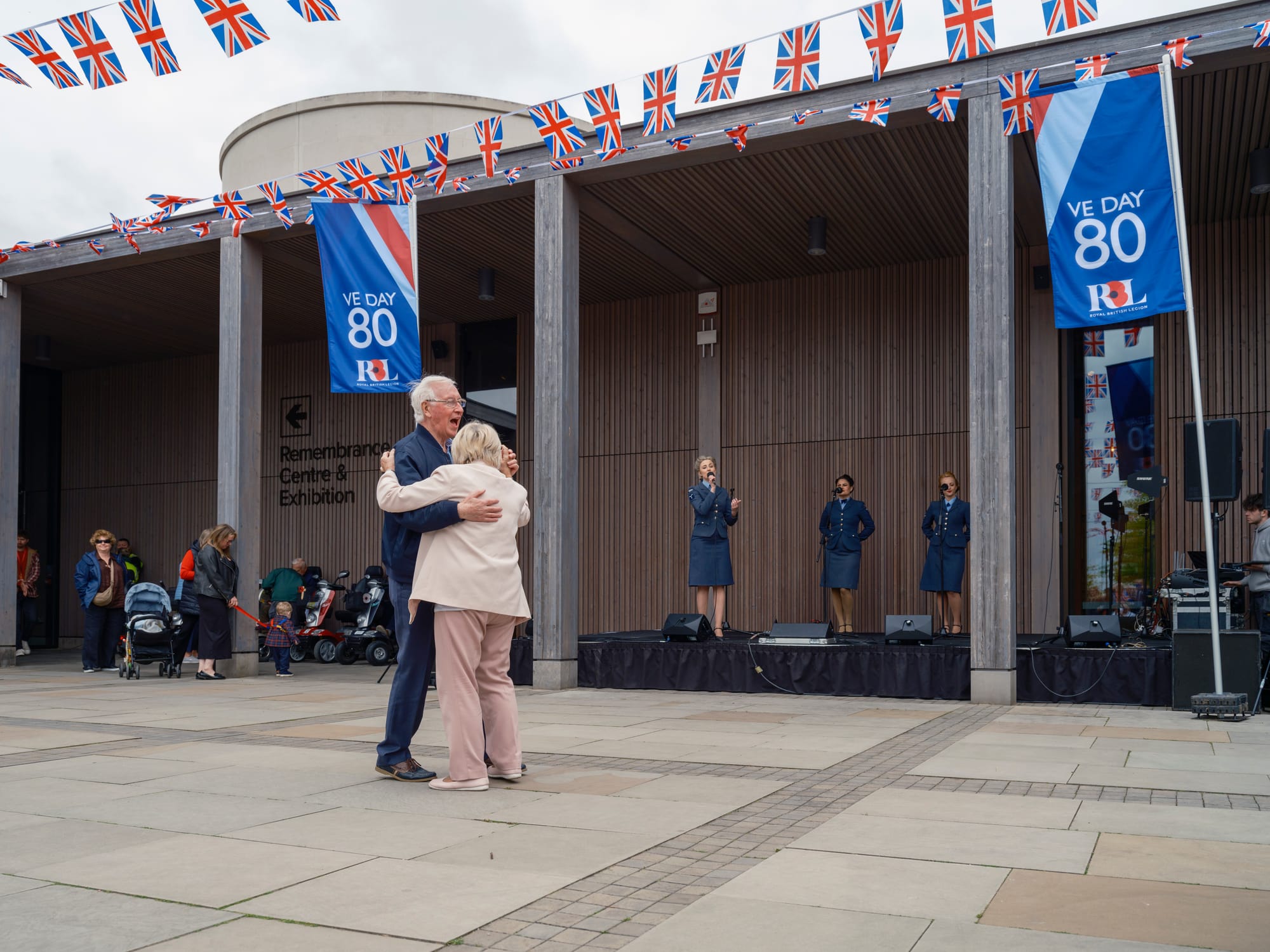 VE Day at the National Memorial Arboretum. Picture: Richard Grange
