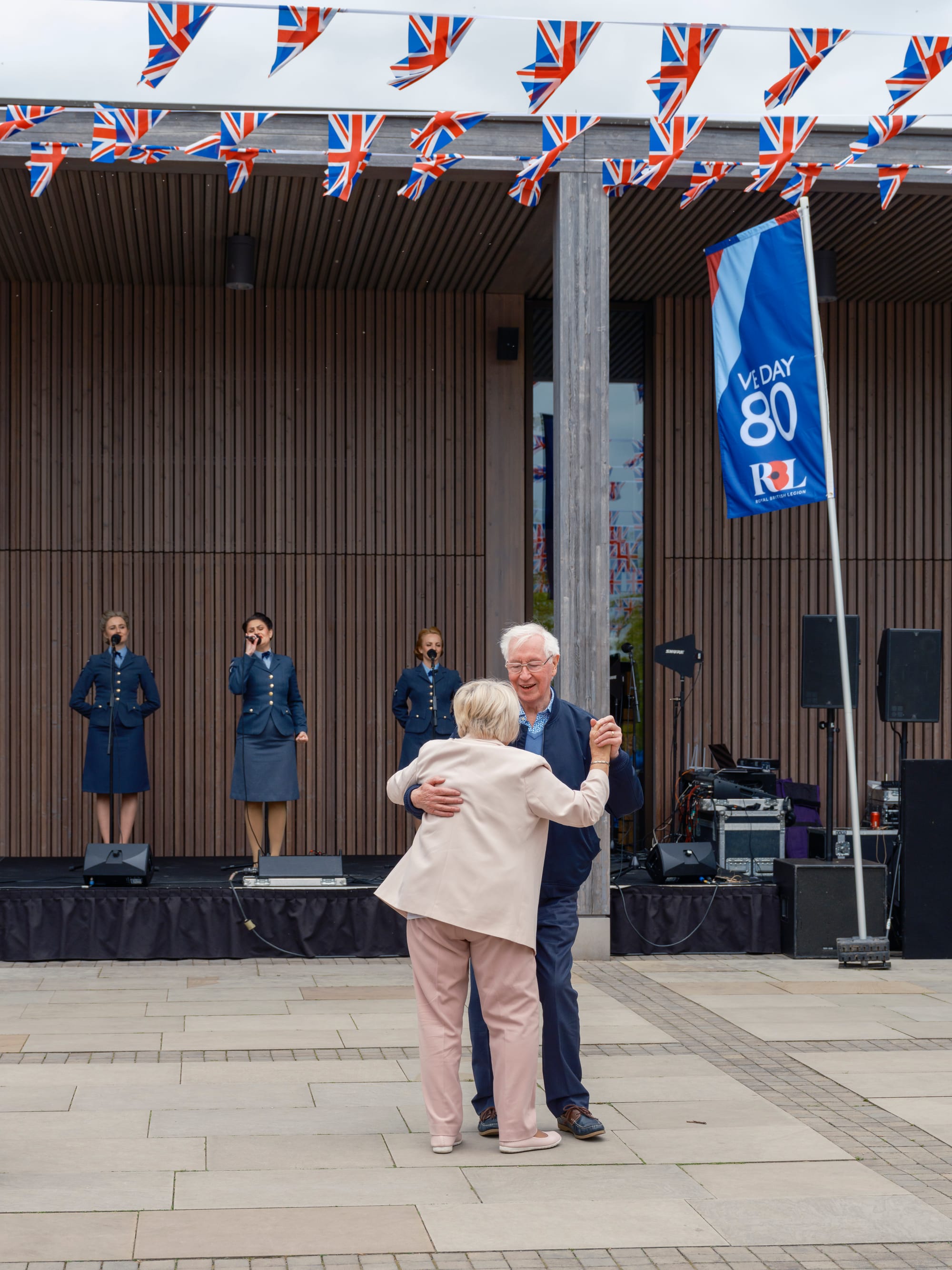 VE Day at the National Memorial Arboretum. Picture: Richard Grange