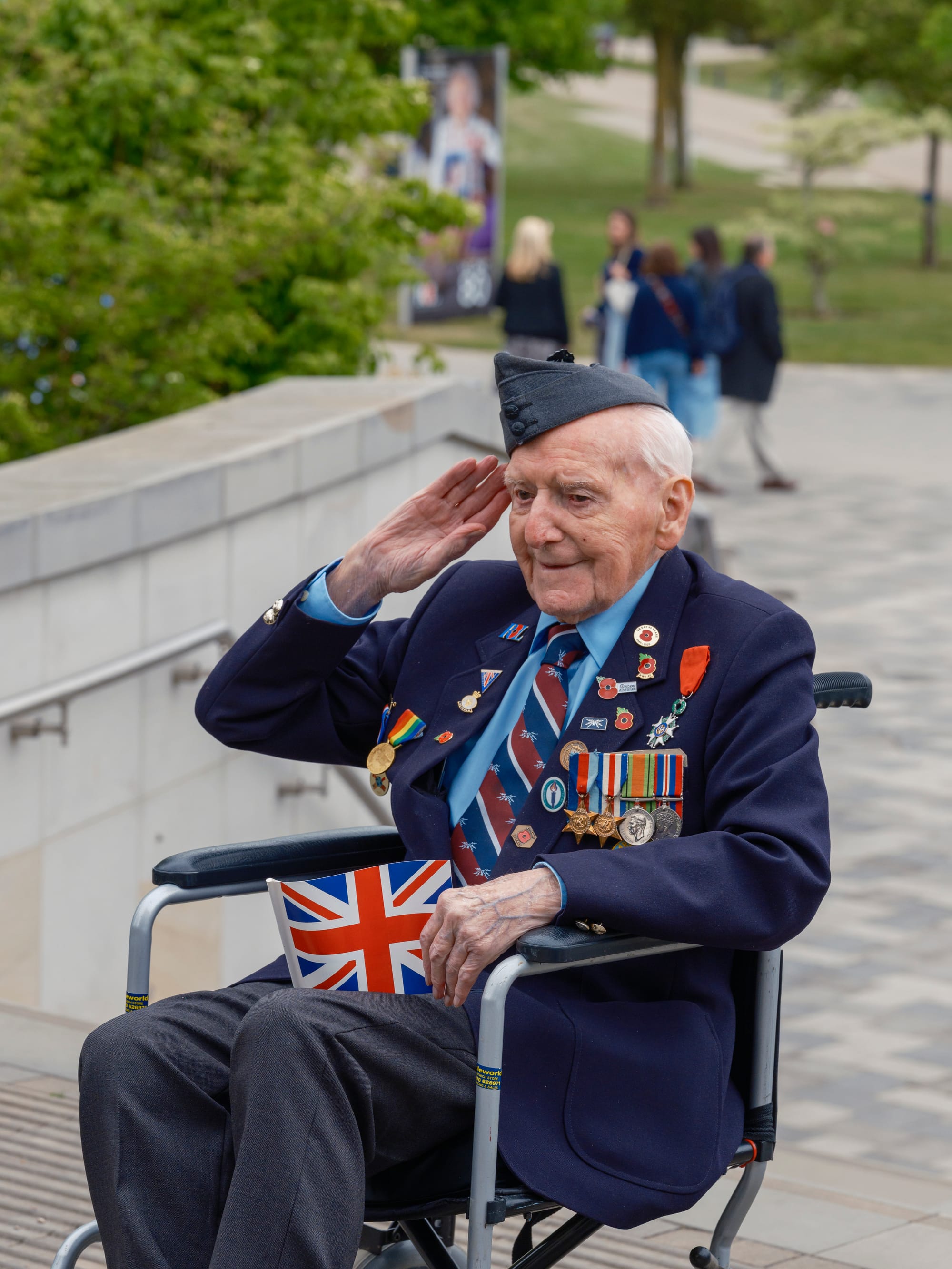 VE Day at the National Memorial Arboretum. Picture: Richard Grange