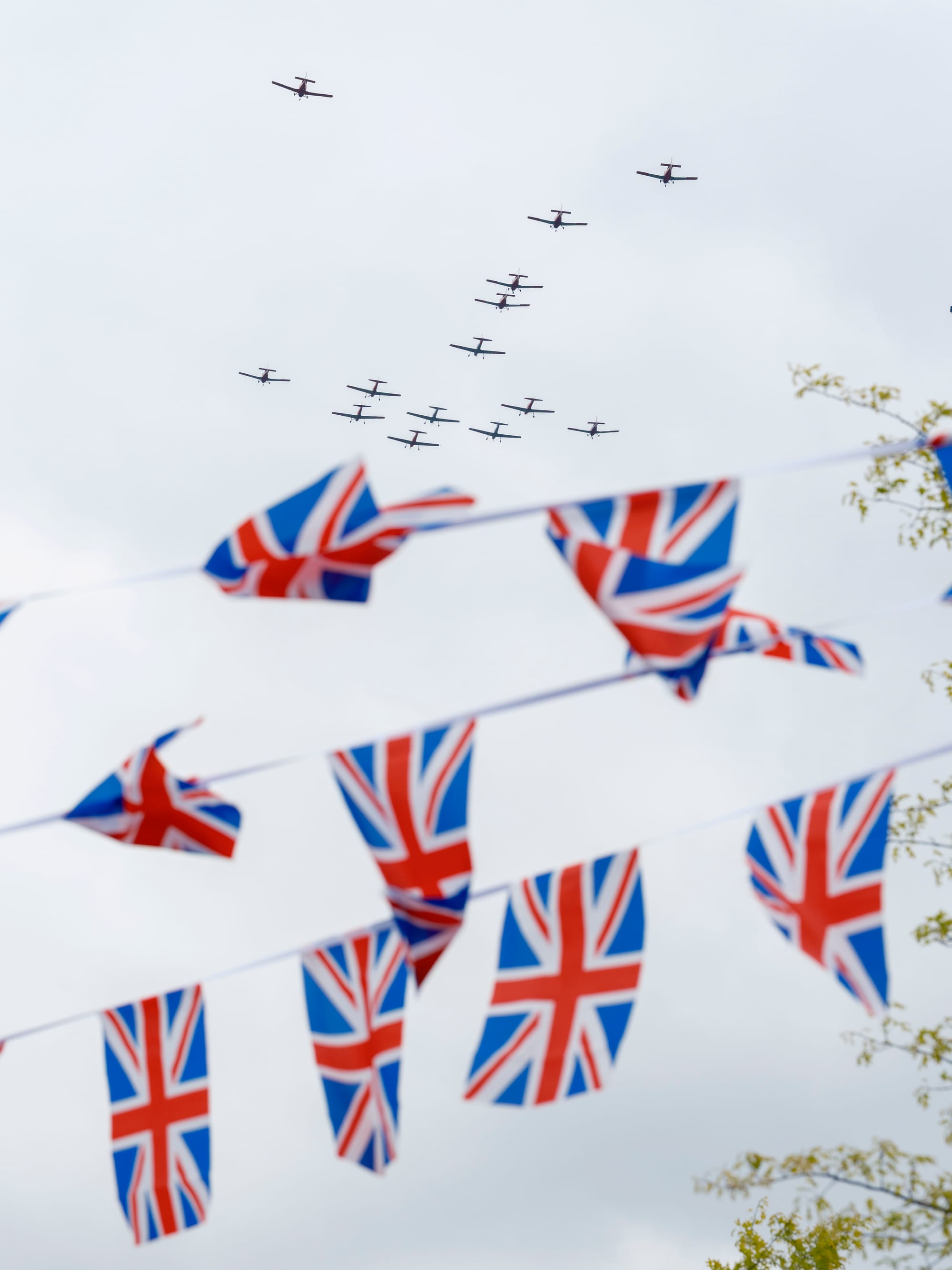 VE Day at the National Memorial Arboretum. Picture: Richard Grange