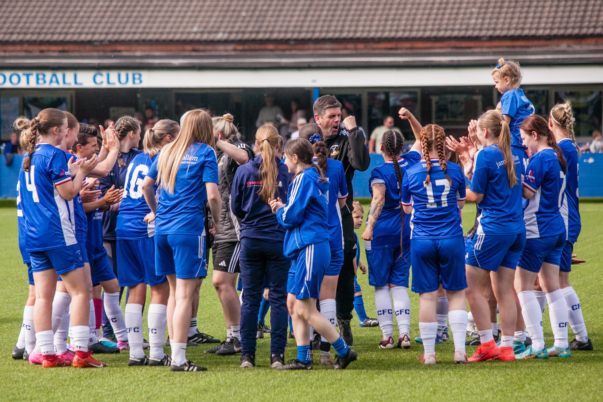Celebrations for Chasetown Women