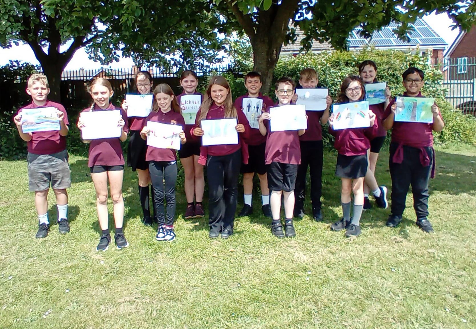Chase Terrace Primary School pupils