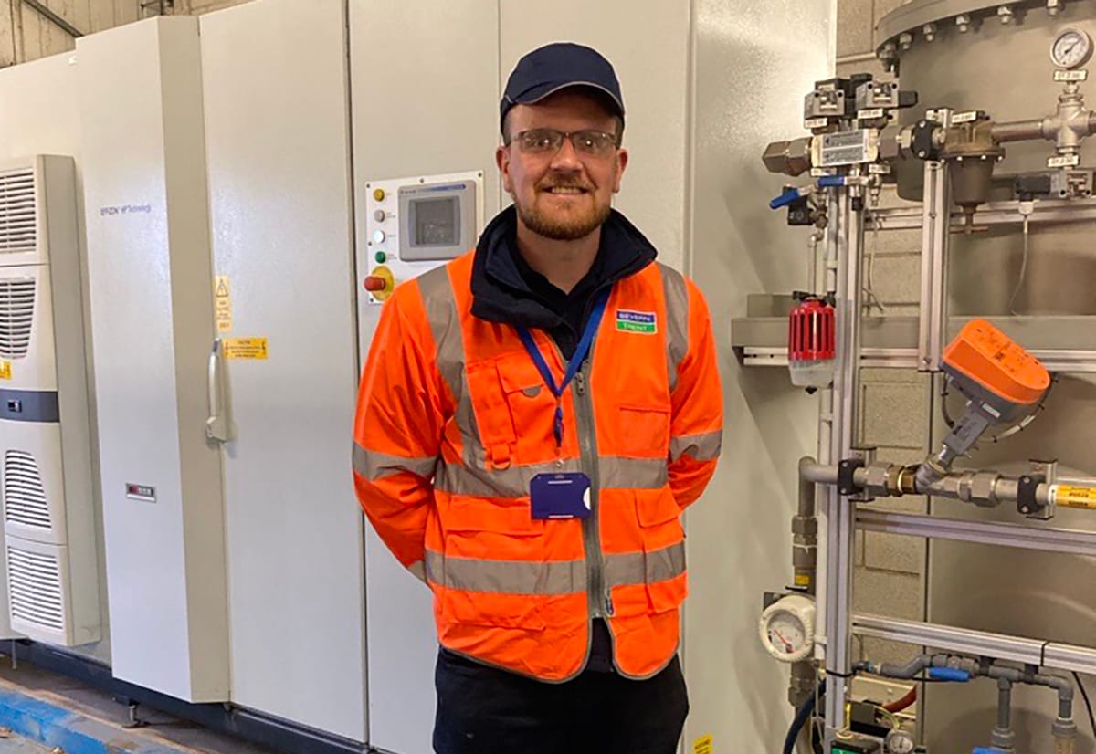 Matt Priestley at Severn Trent